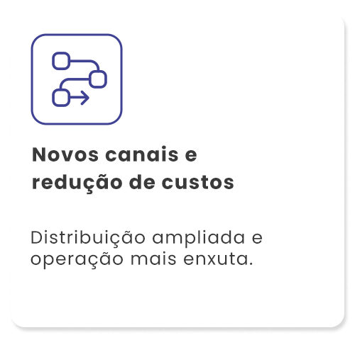 Novos canais e redução de custos