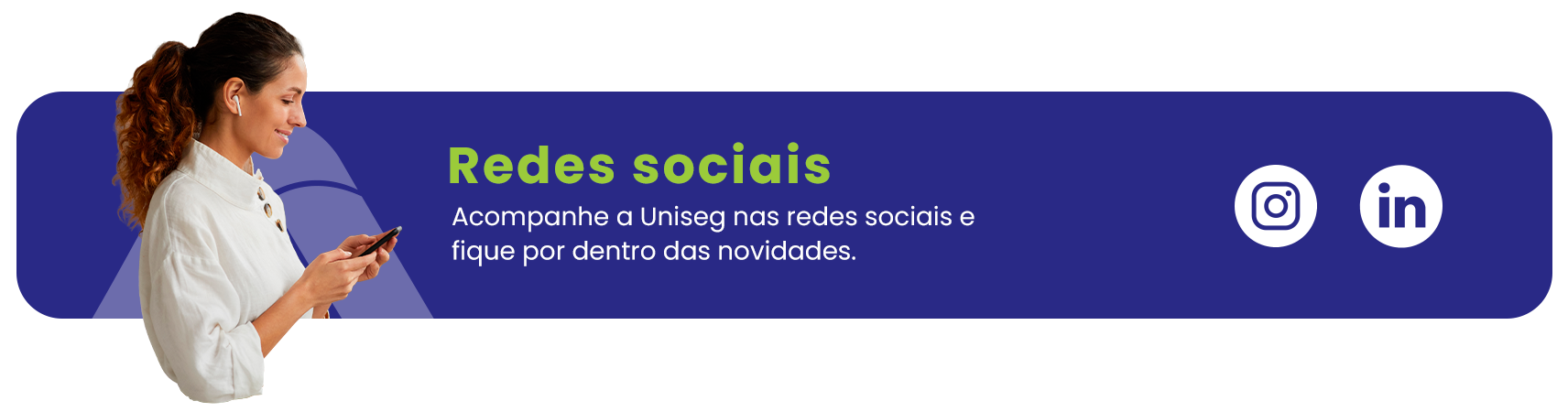 Redes sociais da Aliança